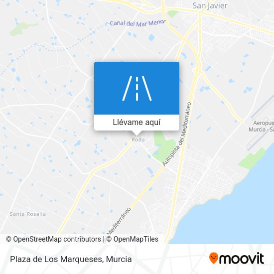 Mapa Plaza de Los Marqueses