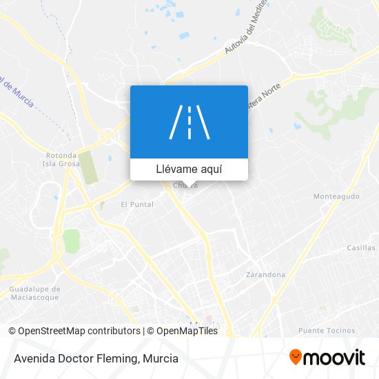 Mapa Avenida Doctor Fleming