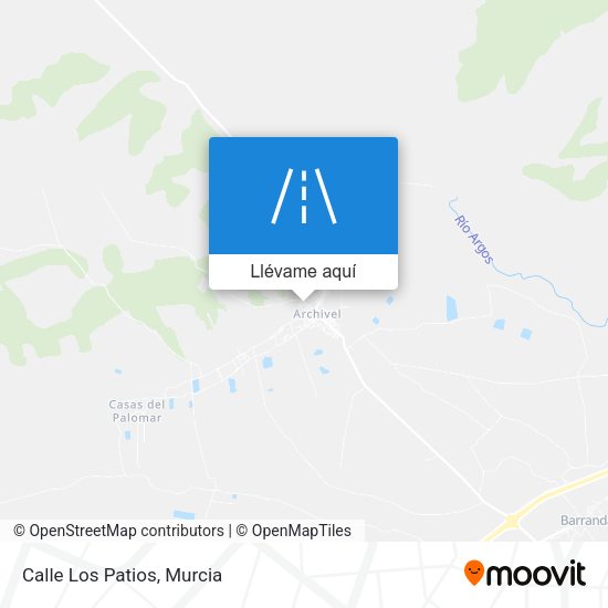 Mapa Calle Los Patios