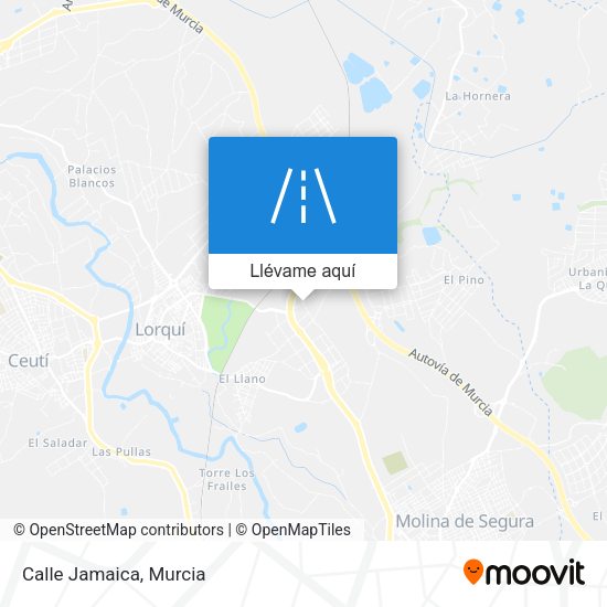 Mapa Calle Jamaica