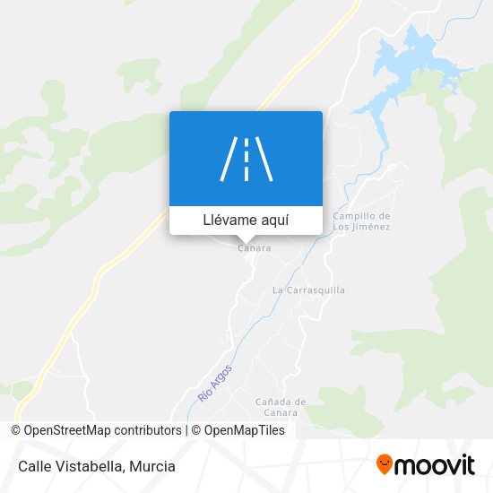 Mapa Calle Vistabella
