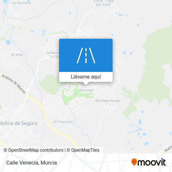 Mapa Calle Venecia