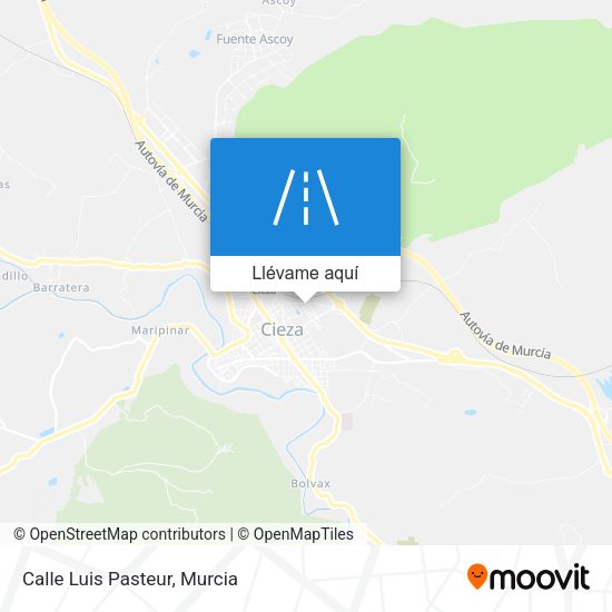 Mapa Calle Luis Pasteur