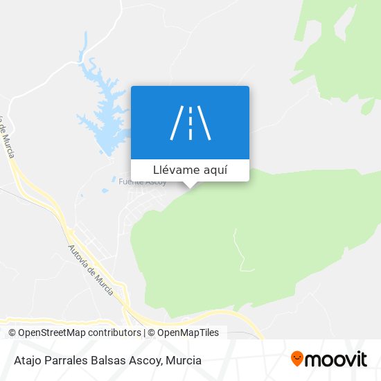 Mapa Atajo Parrales Balsas Ascoy