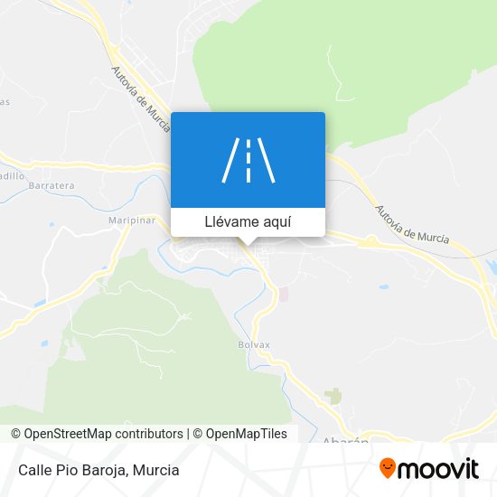 Mapa Calle Pio Baroja