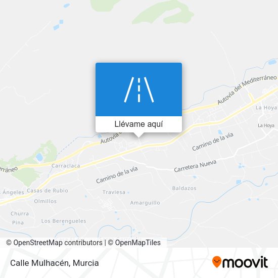 Mapa Calle Mulhacén
