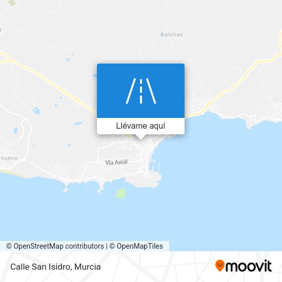 Mapa Calle San Isidro