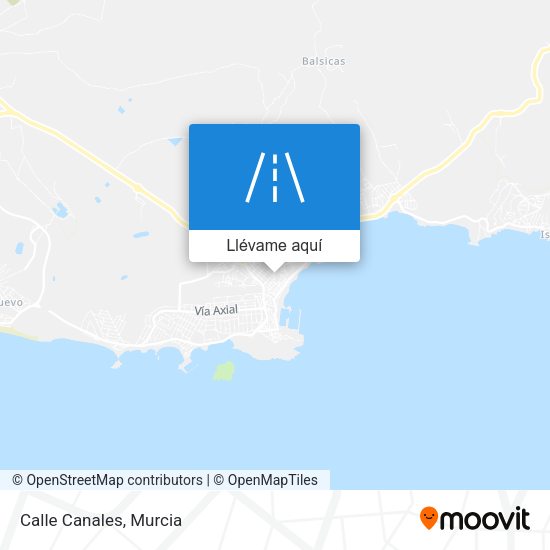 Mapa Calle Canales
