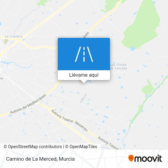 Mapa Camino de La Merced