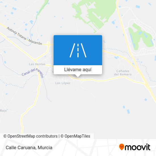 Mapa Calle Caruana