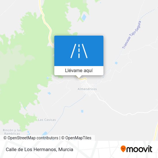 Mapa Calle de Los Hermanos