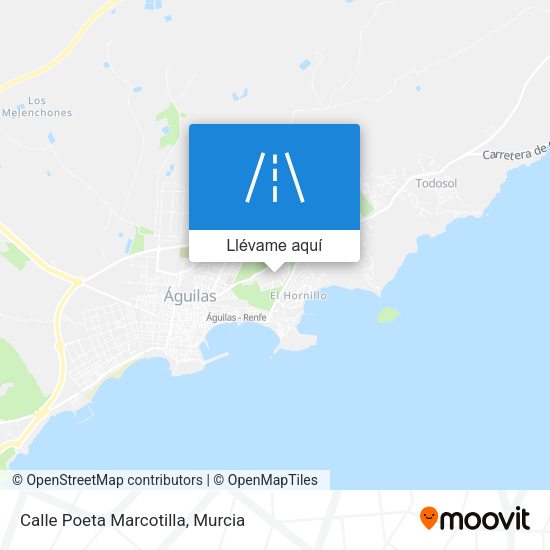 Mapa Calle Poeta Marcotilla