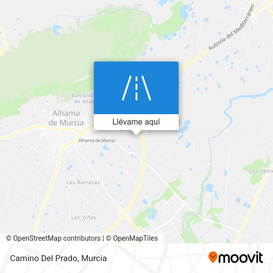 Mapa Camino Del Prado