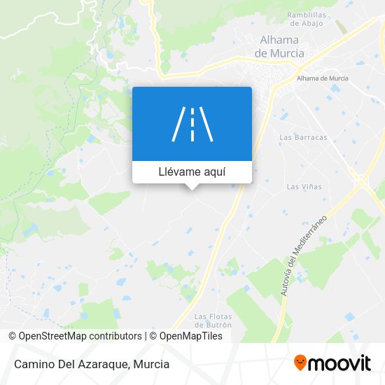 Mapa Camino Del Azaraque