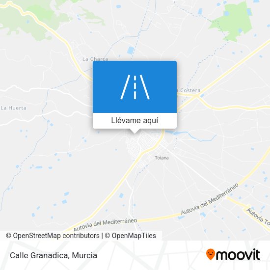Mapa Calle Granadica