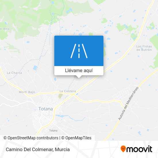 Mapa Camino Del Colmenar