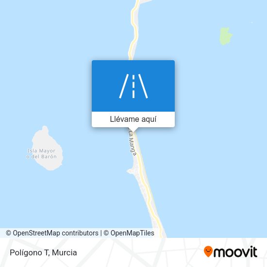 Mapa Polígono T