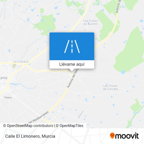 Mapa Calle El Limonero