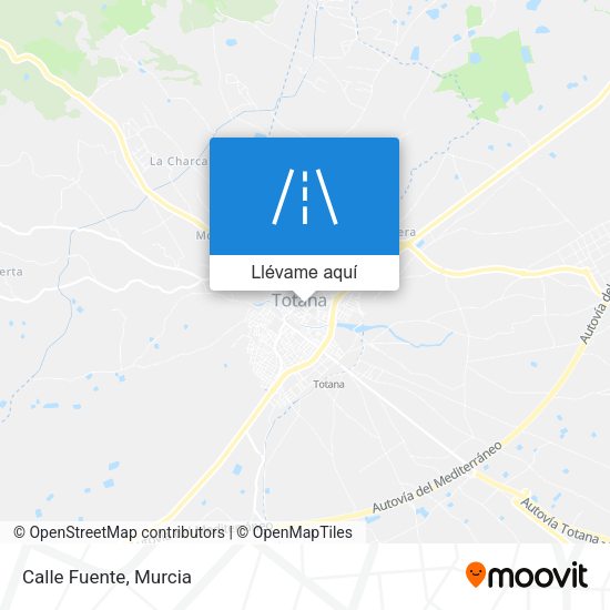 Mapa Calle Fuente