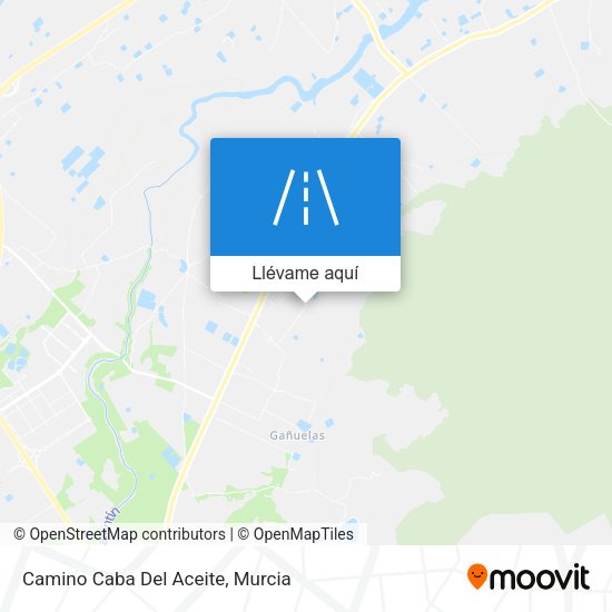 Mapa Camino Caba Del Aceite