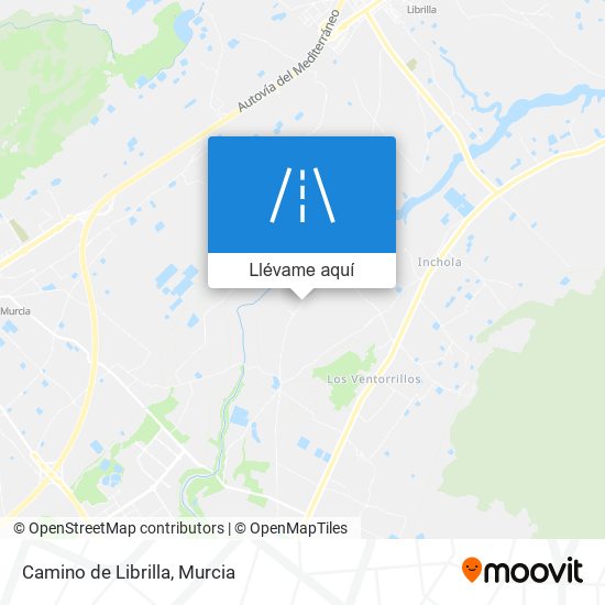 Mapa Camino de Librilla