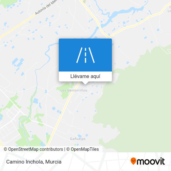 Mapa Camino Inchola