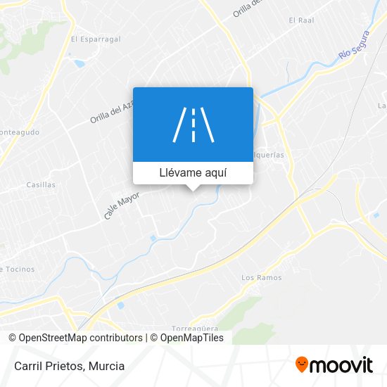 Mapa Carril Prietos