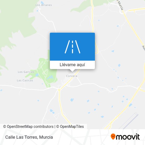 Mapa Calle Las Torres