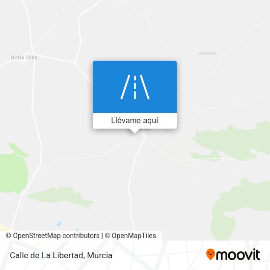 Mapa Calle de La Libertad
