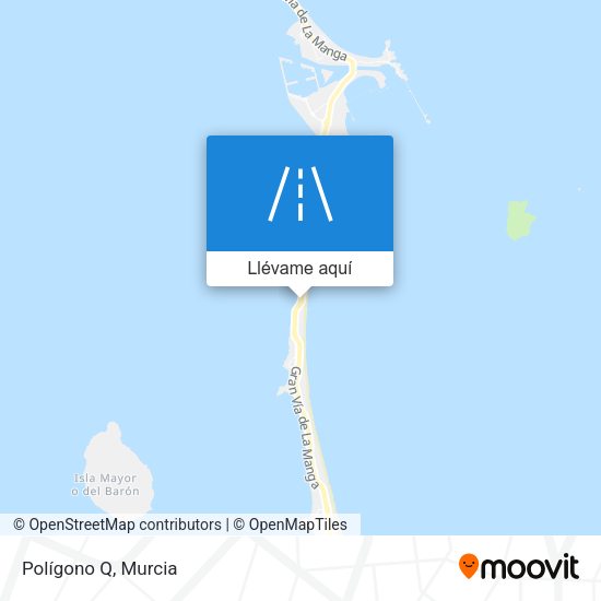 Mapa Polígono Q