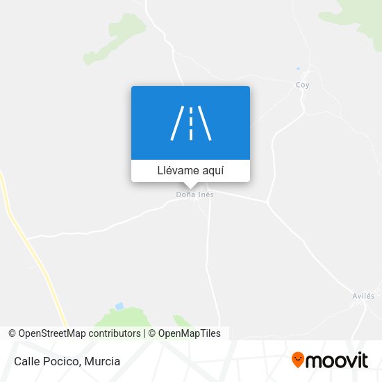 Mapa Calle Pocico
