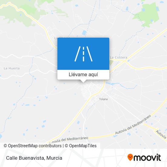 Mapa Calle Buenavista