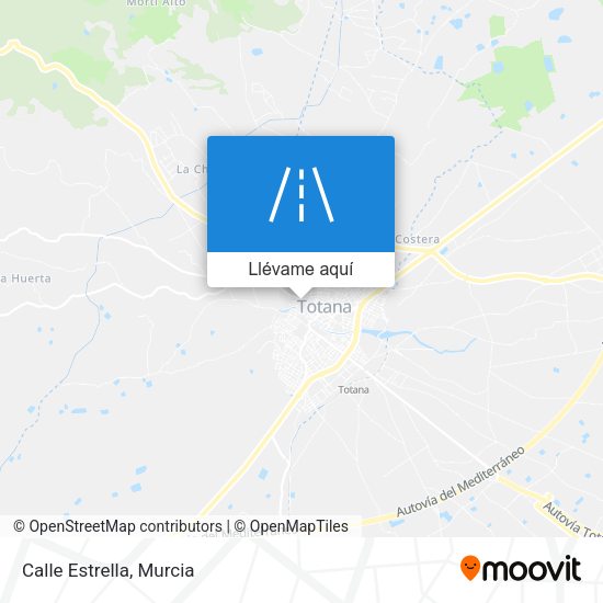 Mapa Calle Estrella