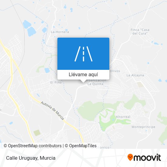Mapa Calle Uruguay
