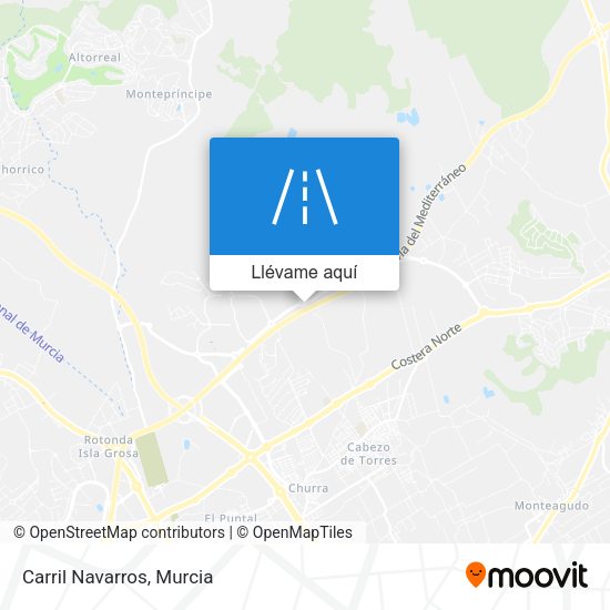Mapa Carril Navarros