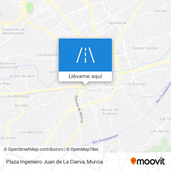 Mapa Plaza Ingeniero Juan de La Cierva