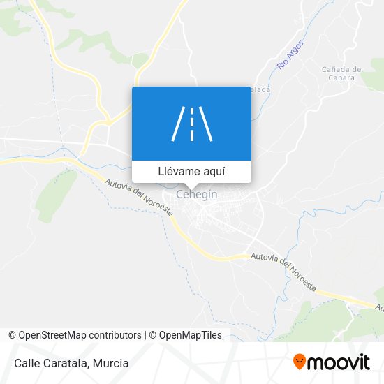Mapa Calle Caratala
