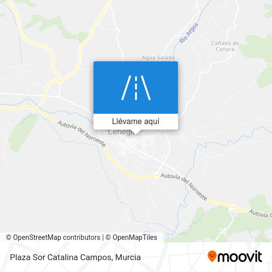 Mapa Plaza Sor Catalina Campos