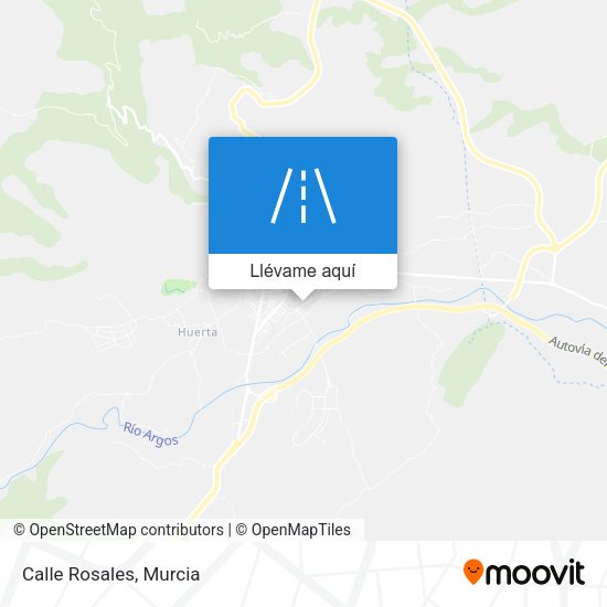 Mapa Calle Rosales