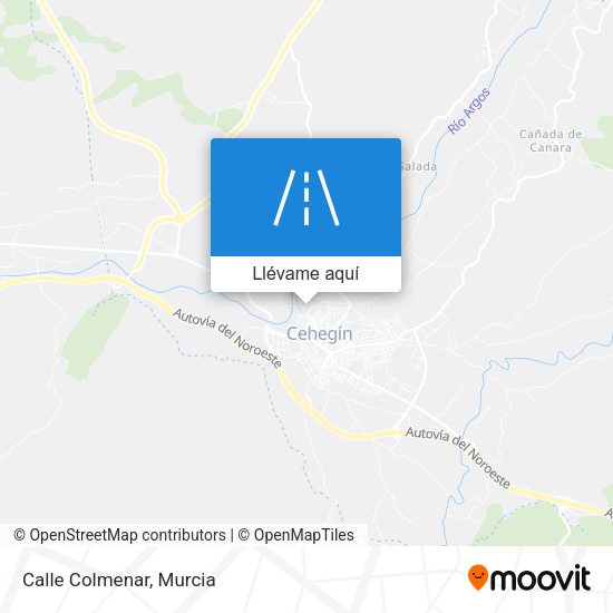 Mapa Calle Colmenar