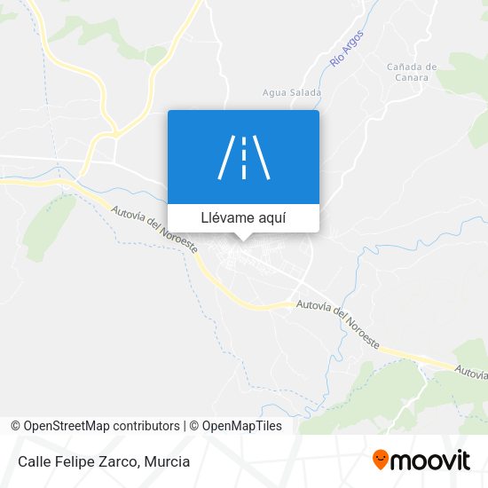 Mapa Calle Felipe Zarco