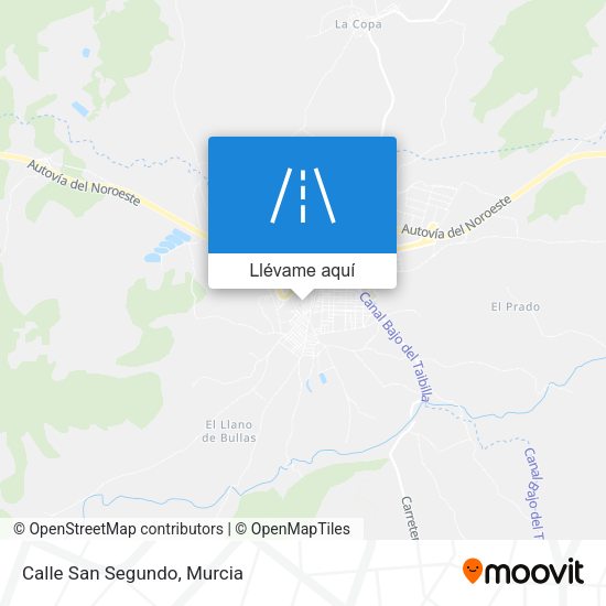 Mapa Calle San Segundo
