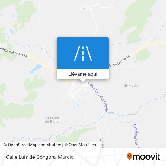 Mapa Calle Luis de Góngora