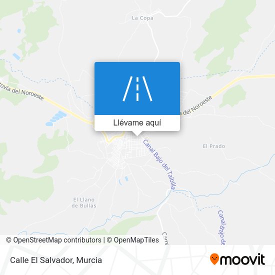 Mapa Calle El Salvador