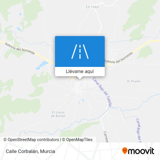 Mapa Calle Corbalán