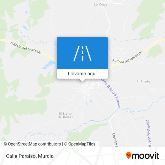 Mapa Calle Paraiso