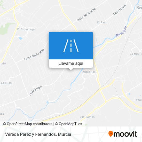 Mapa Vereda Pérez y Fernándos