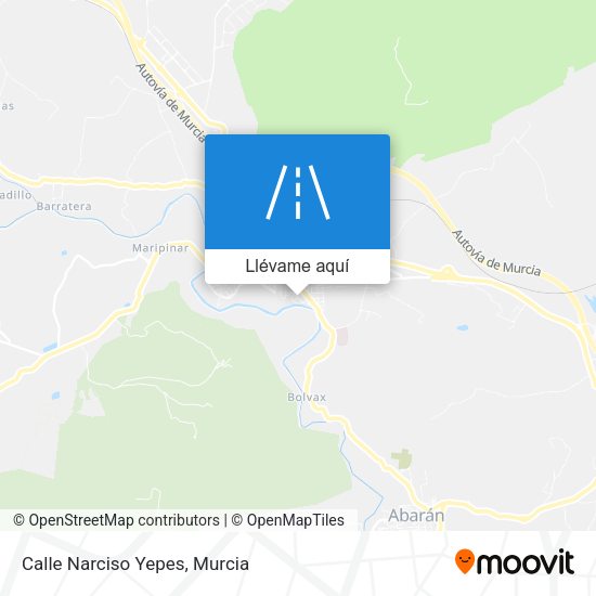 Mapa Calle Narciso Yepes