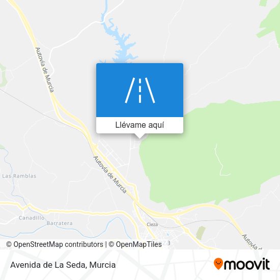 Mapa Avenida de La Seda