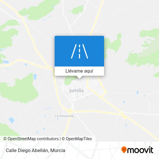 Mapa Calle Diego Abellán